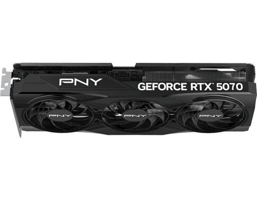 Видеокарта PNY GeForce RTX 5070 Overclocked Triple Fan (VCG507012TFXPB1-O) фото №5