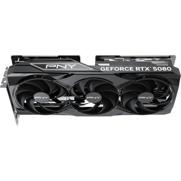 Видеокарта PNY GeForce RTX 5080 Overclocked Triple Fan (VCG508016TFXPB1-O) фото №4