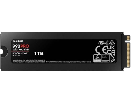 SSD накопитель Samsung 990 PRO with Heatsink 1 TB (MZ-V9P1T0CW) фото №3