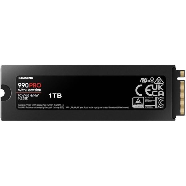 SSD накопитель Samsung 990 PRO with Heatsink 1 TB (MZ-V9P1T0CW) фото №3