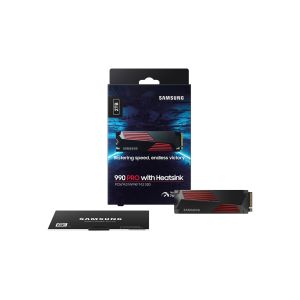 SSD накопичувач Samsung 990 PRO with Heatsink 2 TB (MZ-V9P2T0GW)