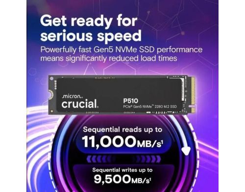 SSD накопитель Crucial P510 1 TB (CT1000P510SSD8) фото №3