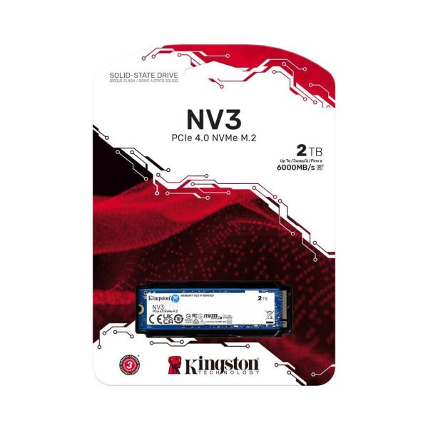 SSD накопичувач Kingston NV3 2 TB (SNV3S/2000G) фото №2