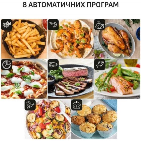 Мультипечь Tefal Easy Fry Mega EY855BE0 фото №3