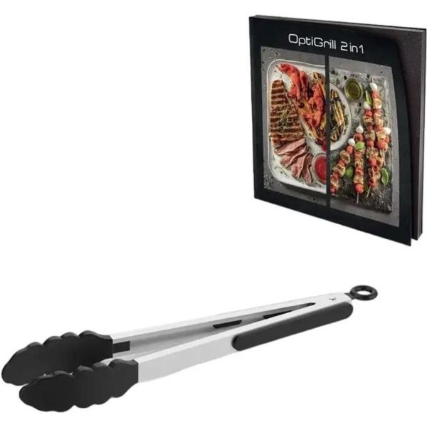 Электрогриль прижимной Tefal OptiGrill 2in1 GC773D30 фото №3