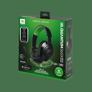 Наушники с микрофоном JBL Quantum 360X Wireless for XBOX (JBLQ360XWLBLKGRN)