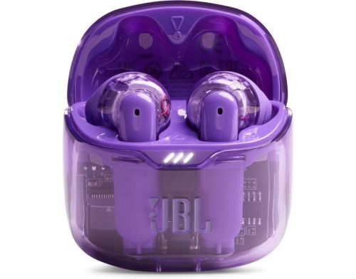 Наушники TWS JBL Tune Flex Ghost Edition Purple (JBLTFLEXGPUR) фото №4