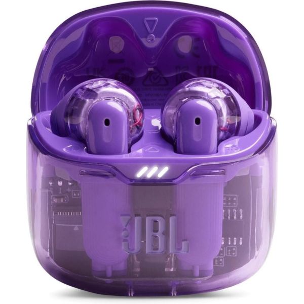Наушники TWS JBL Tune Flex Ghost Edition Purple (JBLTFLEXGPUR) фото №4