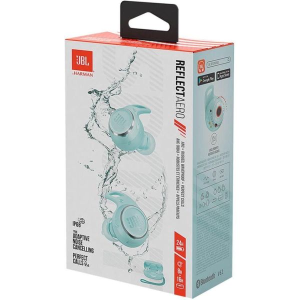 Наушники TWS JBL Reflect Aero Mint (JBLREFLECTAEROMINT) фото №3