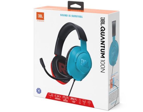 Наушники с микрофоном JBL Quantum 100N Black (JBLQTUM100N) фото №5