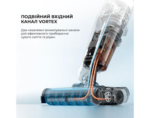Ручний пилосос (2в1) Deerma VX20W фото №3