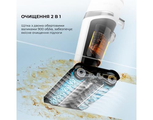Ручний пилосос (2в1) Deerma VX20W фото №4
