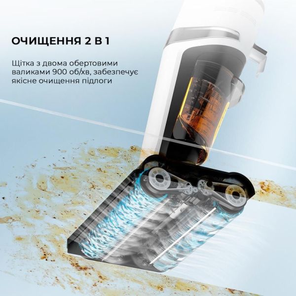 Ручний пилосос (2в1) Deerma VX20W фото №4