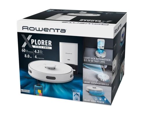 Робот-пылесос с влажной уборкой Rowenta X-Plorer Serie 75 S+ RR8597WH фото №2