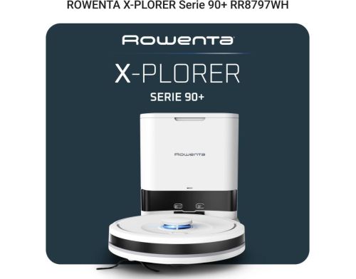 Робот-пылесос с влажной уборкой Rowenta X-Plorer Serie 90+ RR8797WH фото №2