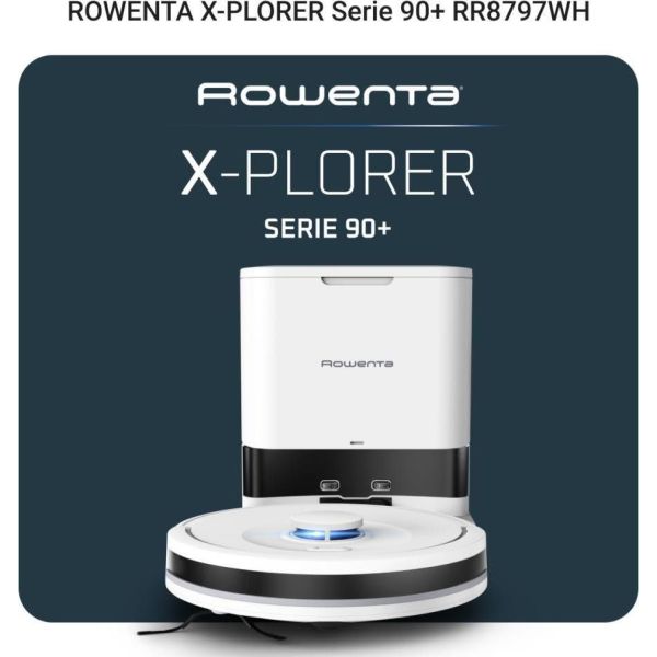 Робот-пылесос с влажной уборкой Rowenta X-Plorer Serie 90+ RR8797WH фото №2