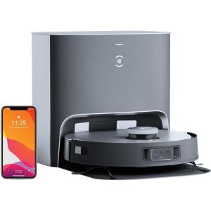 Робот-пылесос с влажной уборкой ECOVACS DEEBOT X1 PLUS Black (DEX55)