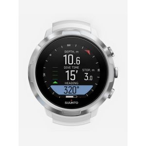 Компьютер, часы для дайвинга Suunto Декомпрессиметр  D-5 с USB белый (SS050181000)