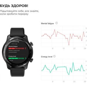 Смарт-часы Mobvoi TicWatch Pro 3 Ultra GPS Shadow Black