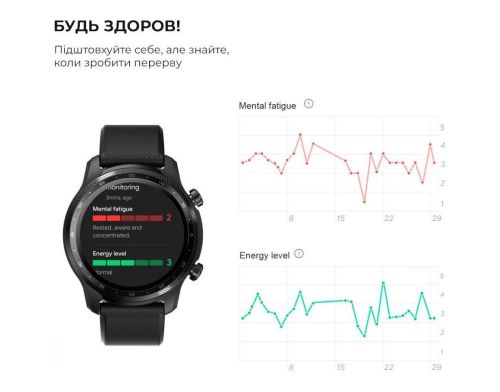 Смарт-часы Mobvoi TicWatch Pro 3 Ultra GPS Shadow Black фото №2