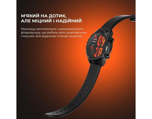 Смарт-часы Mobvoi TicWatch Pro 3 Ultra GPS Shadow Black фото №3