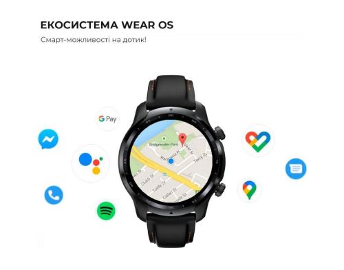 Смарт-часы Mobvoi TicWatch Pro 3 Ultra GPS Shadow Black фото №4