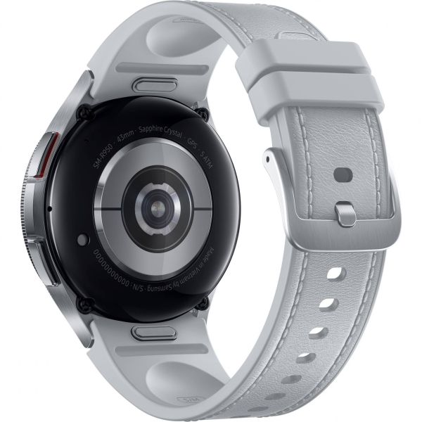 Смарт-часы Samsung Galaxy Watch6 Classic 43mm eSIM Silver (SM-R955FZSA) фото №3