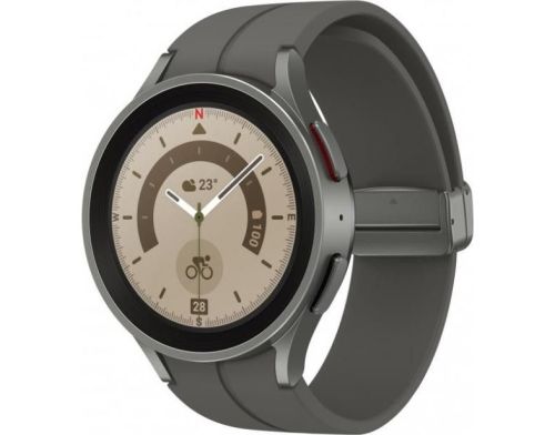 Смарт-часы Samsung Galaxy Watch5 Pro 45mm Gray Titanium (SM-R920NZTA) фото №2