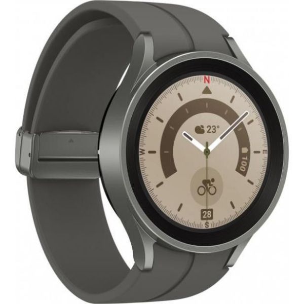 Смарт-часы Samsung Galaxy Watch5 Pro 45mm Gray Titanium (SM-R920NZTA) фото №3