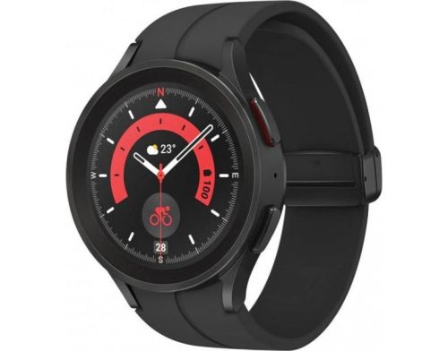 Смарт-часы Samsung Galaxy Watch5 Pro 45mm Black Titanium (SM-R920NZKA) фото №2