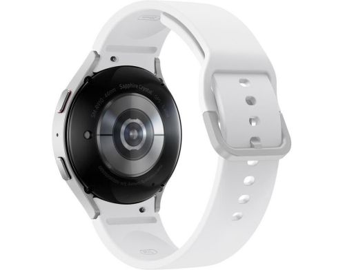 Смарт-часы Samsung Galaxy Watch5 44mm LTE Silver with White Sport Band (SM-R915NZSA) фото №2