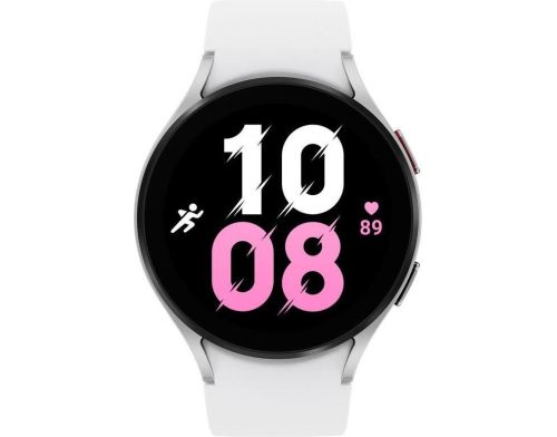 Смарт-часы Samsung Galaxy Watch5 44mm LTE Silver with White Sport Band (SM-R915NZSA) фото №3