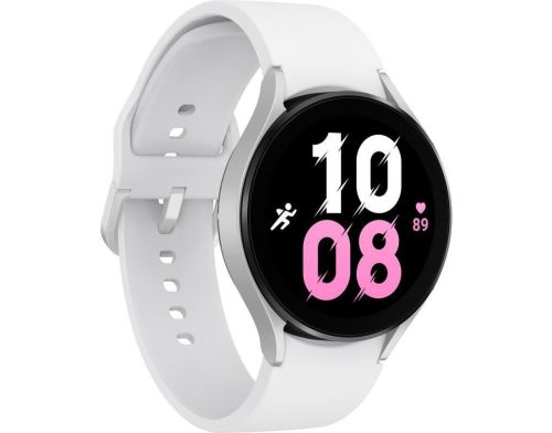 Смарт-часы Samsung Galaxy Watch5 44mm LTE Silver with White Sport Band (SM-R915NZSA) фото №4