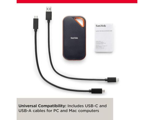 SSD накопитель SanDisk Extreme PRO Portable SSD V2 4 TB (SDSSDE81-4T00-G25) фото №4