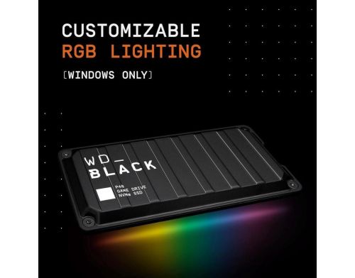 SSD накопитель WD Black P40 Game Drive 1TB (WDBAWY0010BBK) фото №2