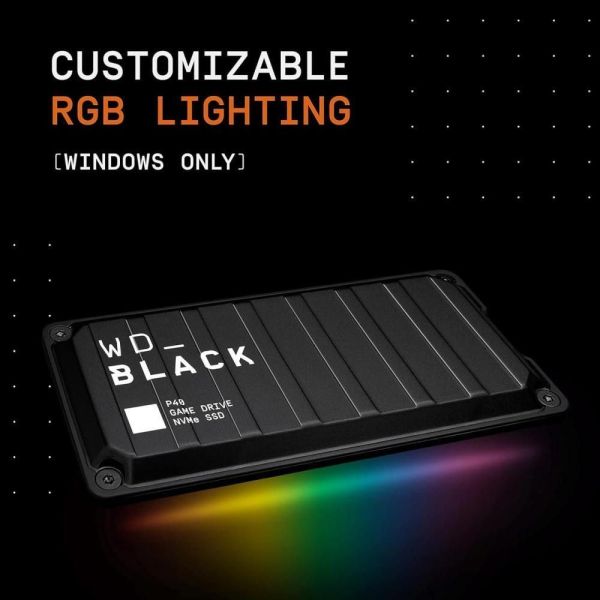 SSD накопитель WD Black P40 Game Drive 1TB (WDBAWY0010BBK) фото №2