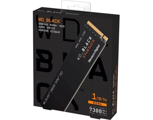 SSD накопитель Western Digital Black SN850X 1 TB (WDS100T2X0E) фото №4