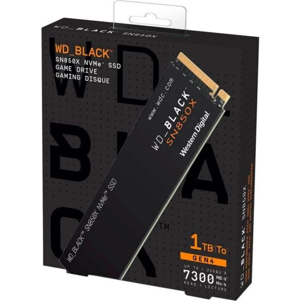 SSD накопитель Western Digital Black SN850X 1 TB (WDS100T2X0E) фото №4