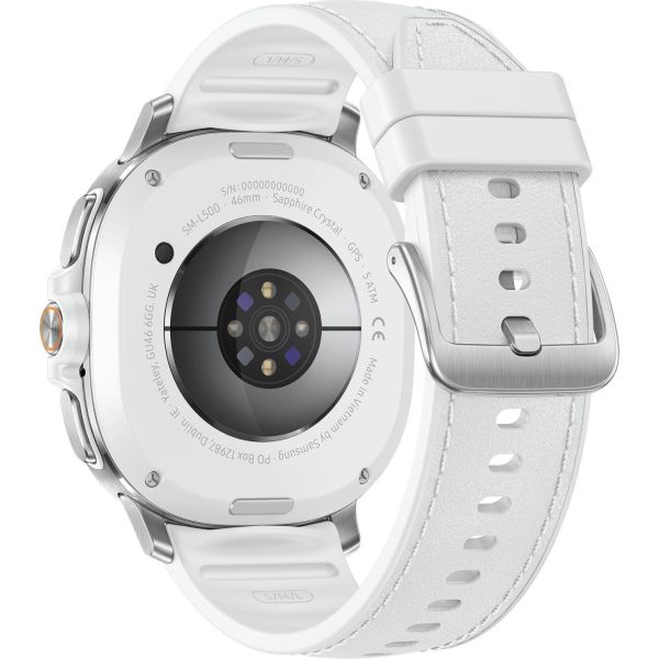 Смарт-часы Samsung Galaxy Watch8 Classic 46 mm White (SM-L500NZWA) фото №4