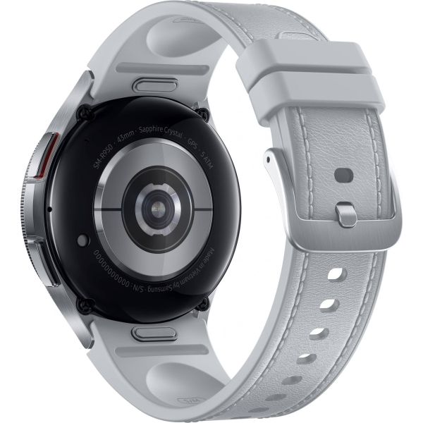 Смарт-часы Samsung Galaxy Watch6 Classic 43mm Silver (SM-R950NZSA) фото №3
