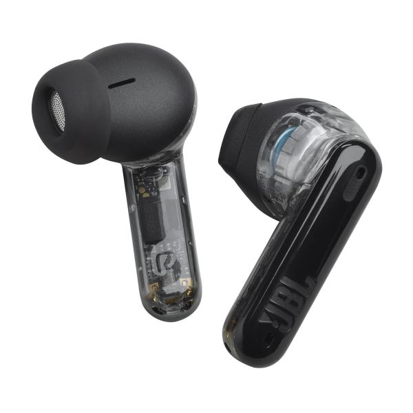 Наушники  TWS JBL Tune Flex Ghost Edition Black (JBLTFLEXGBLK) фото №3
