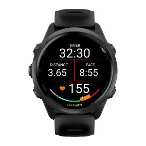 Смарт-часы Garmin Forerunner 570 42mm Slate Gray Aluminum w. Translucent Black/Black Band (010-02970-00/40)