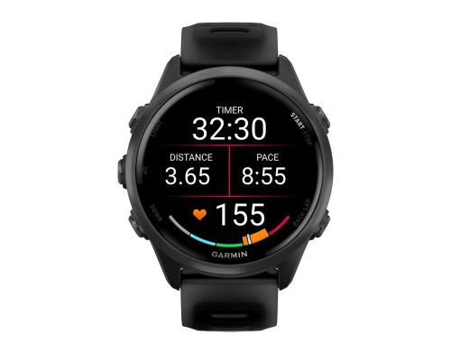 Смарт-часы Garmin Forerunner 570 42mm Slate Gray Aluminum w. Translucent Black/Black Band (010-02970-00/40) фото №2
