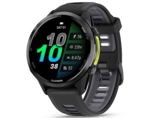 Смарт-часы Garmin Forerunner 570 42mm Slate Gray Aluminum w. Translucent Black/Black Band (010-02970-00/40) фото №3