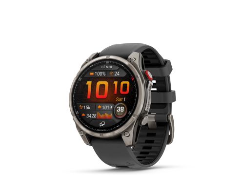 Смарт-часы Garmin Fenix 8 Pro 47 mm AMOLED Carbon Gray DLC Titanium with Black/Pebble Gray (010-03198-00/01) фото №2
