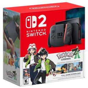Портативная игровая консоль Nintendo Switch 2 Black Pokemon Legends: Z-A Bundle (0045496337254)