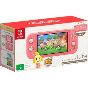 Портативная игровая консоль Консоль Nintendo Switch Lite Animal Crossing: New Horizons Isabelle Aloha Edition Б.У.