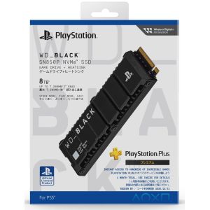 Накопичувач WD Black SN850P 8 TB для PS5 (WDBBYV0080BNC)