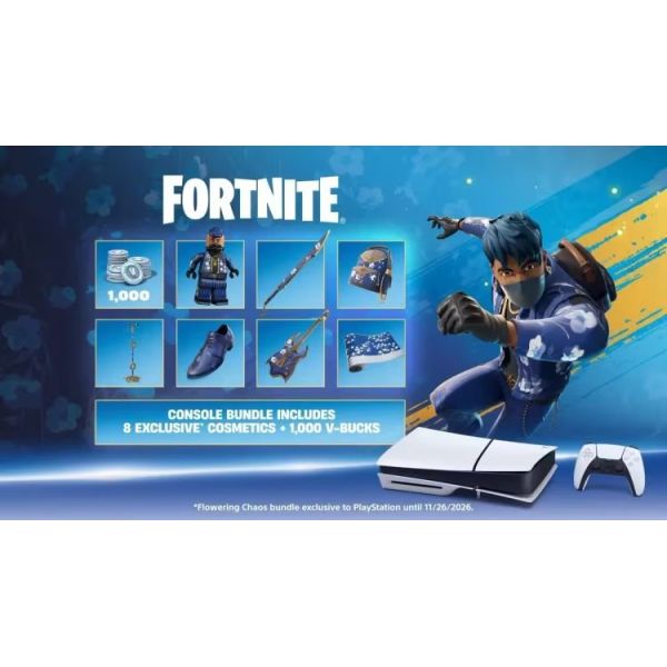 Ваучер на загрузку Fortnite Flowering Chaos Bundle + 1000 V-баксов фото №6