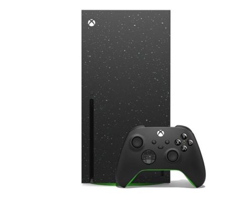 Игровая консоль  Microsoft Xbox Series X 2TB Disc Drive Galaxy Black Б.У. фото №2